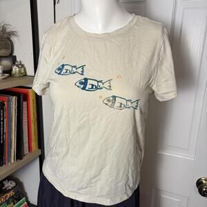 Custom Sweater Fish Tee XS